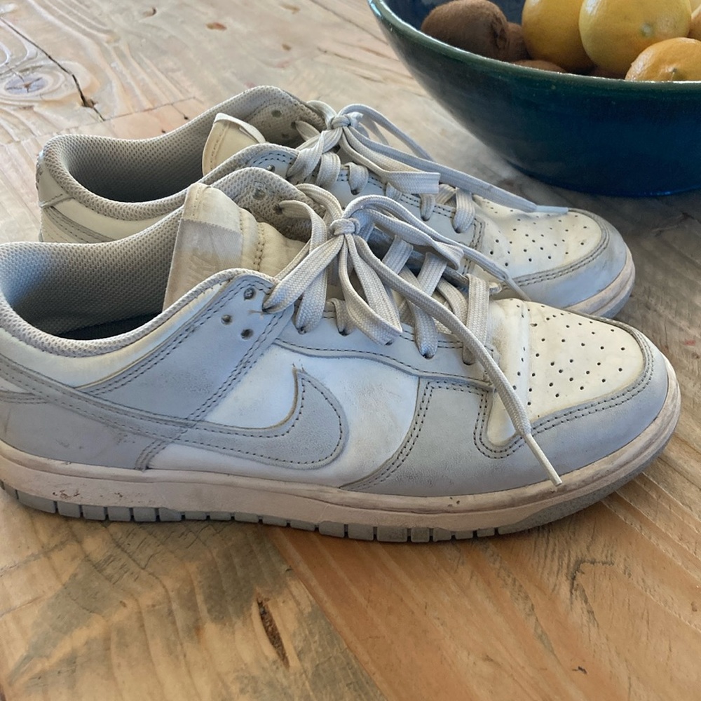 Nike Grey Fog Dunks.